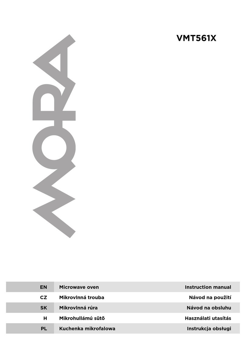 Mora VMT561X instruction manual