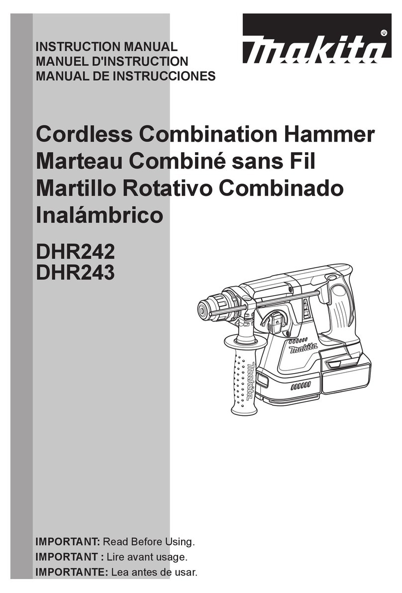 Makita DHR242 instruction manual