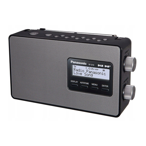 Panasonic RF-D10 User manual Panasonic RF-D10 User manual