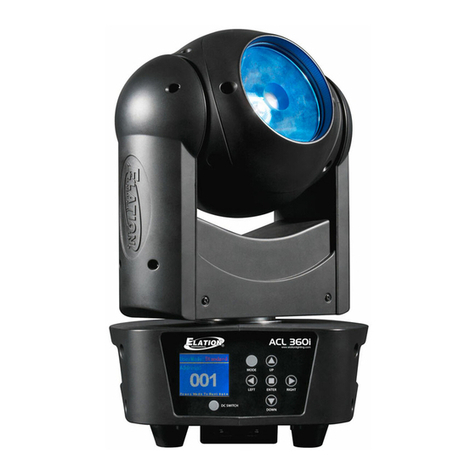 Elation ACL 360i User manual