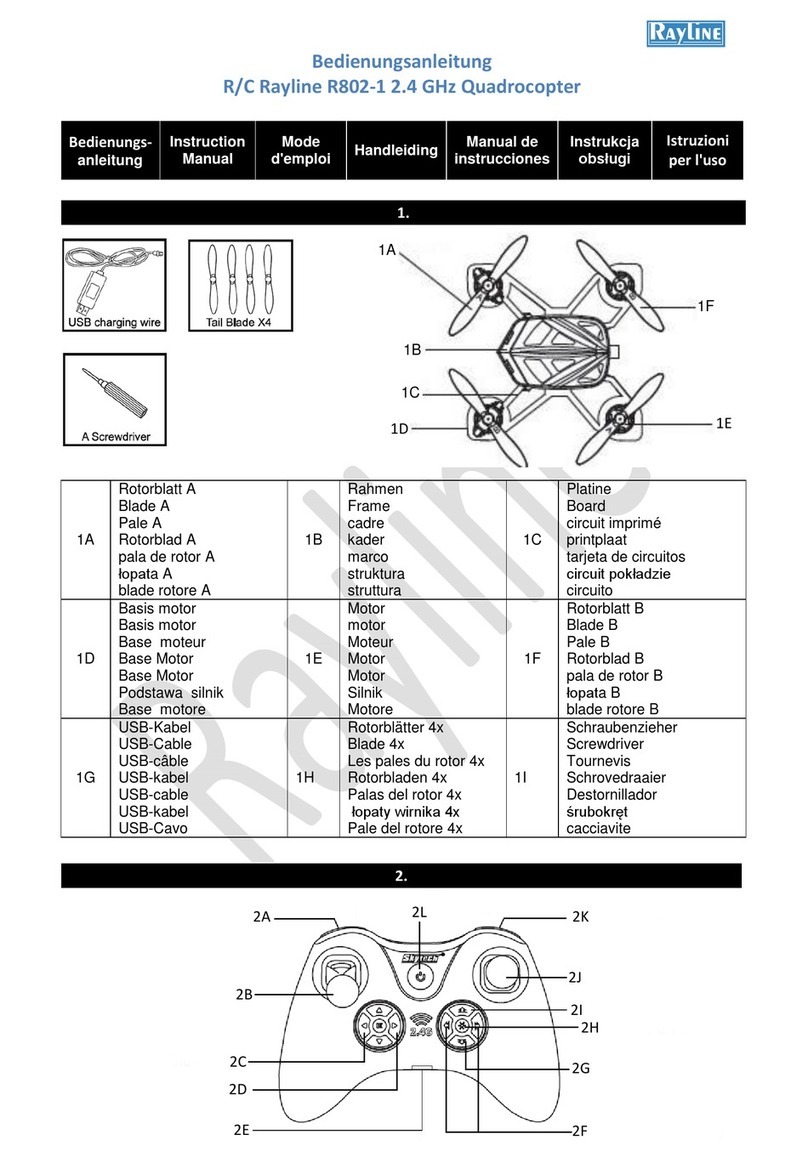 Rayline r802-1 instruction manual