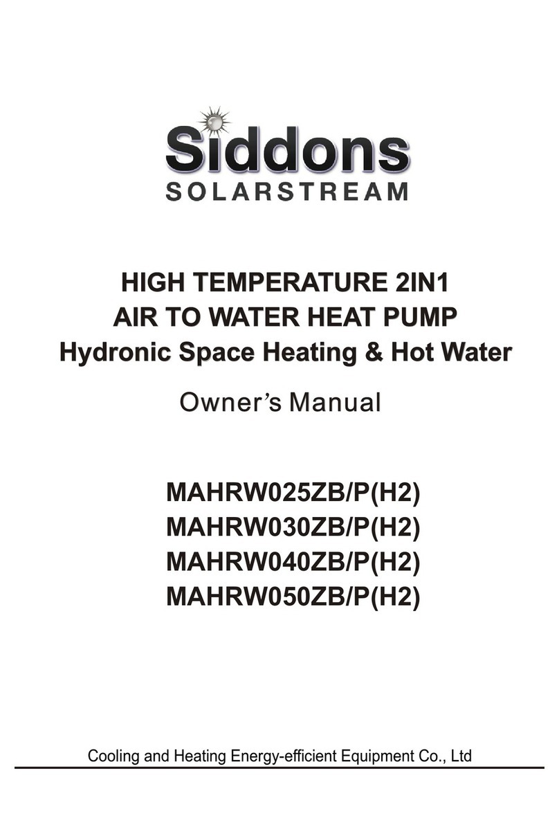 Siddons Solarstream MAHRWS025ZA/P owner's manual Siddons Solarstream MAHRWS025ZA/P owner's manual