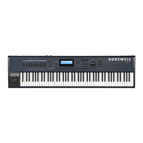 Kurzweil PC3x User manual
