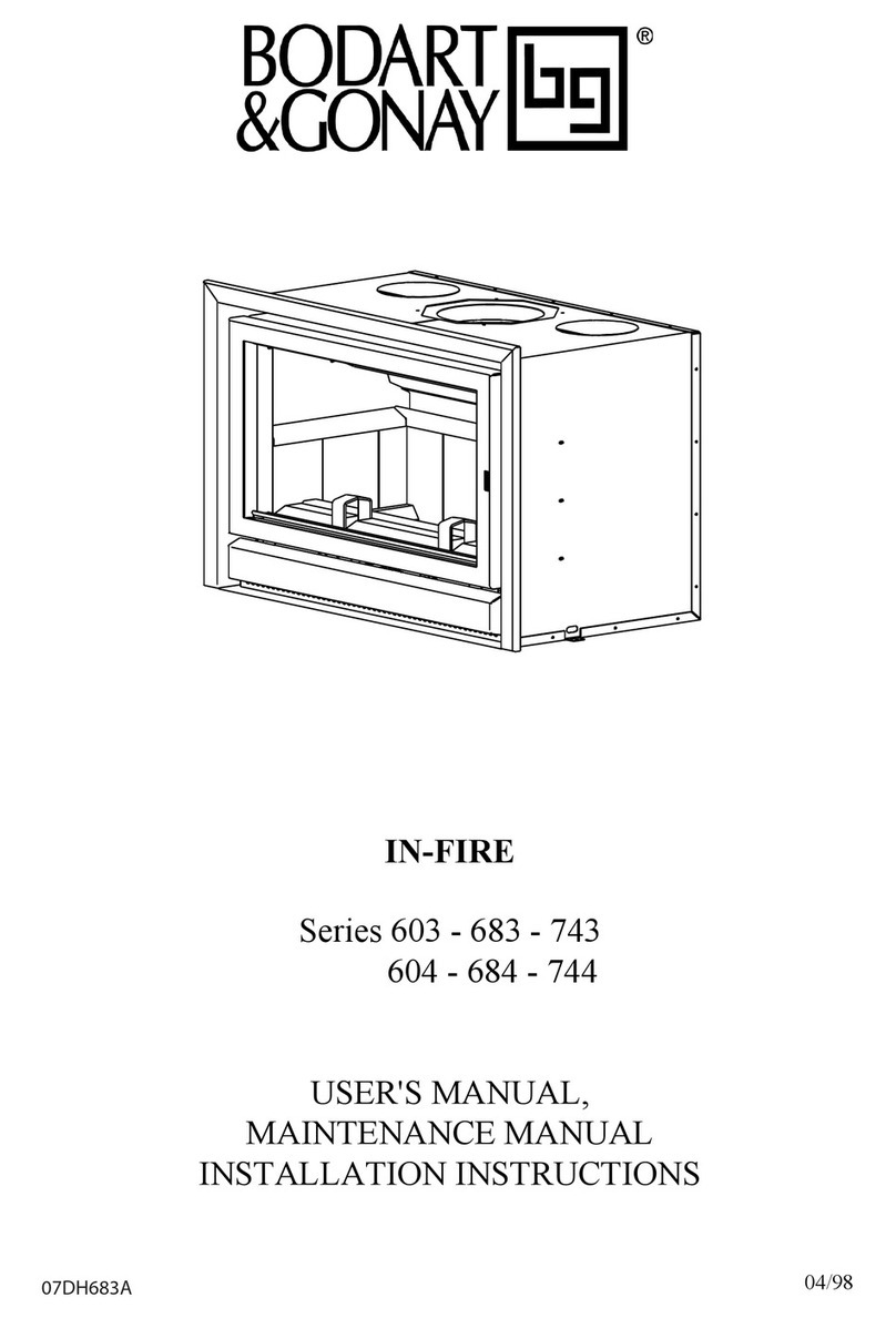 Bodart & Gonay Series 603 user manual