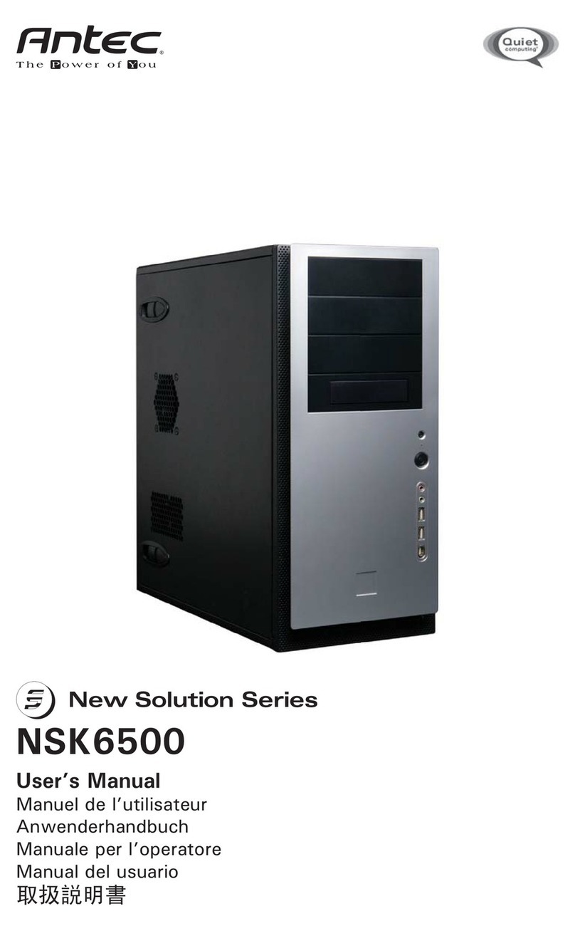 Antec NSK6500 User manual Antec NSK6500 User manual