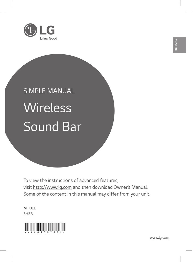 LG SH5B Specification sheet