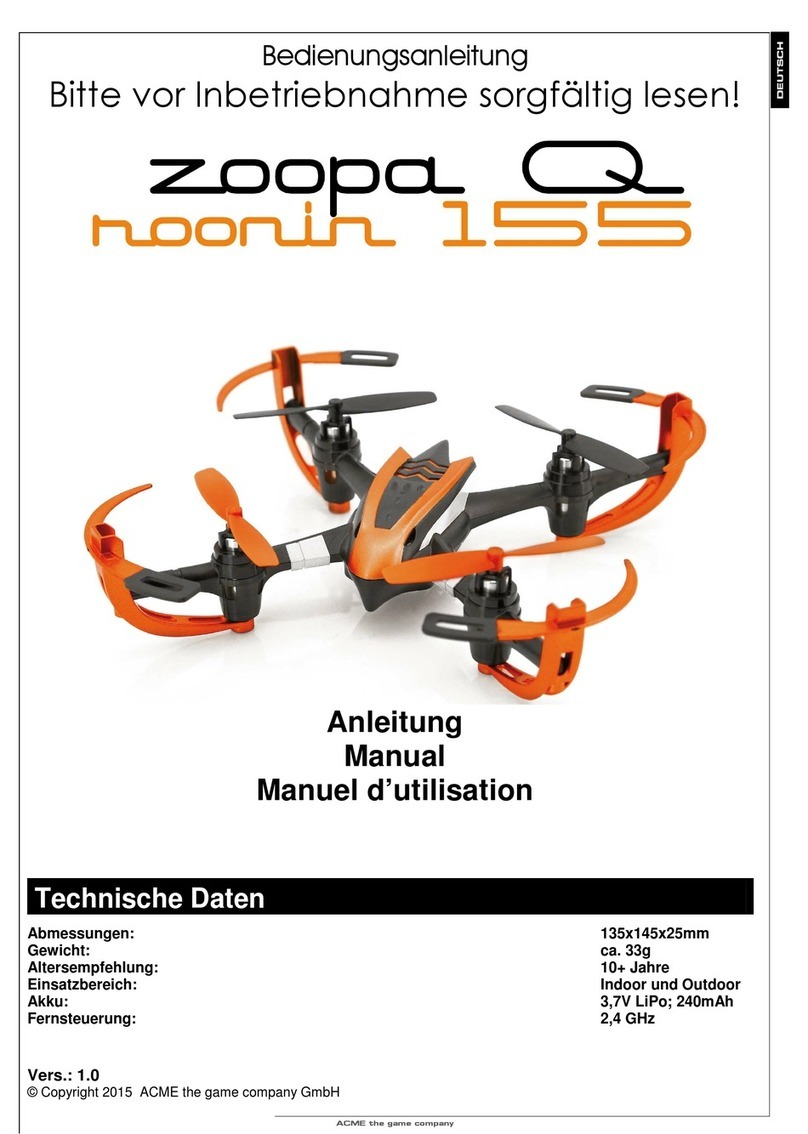 ACME zoopa q roonin 155 User manual ACME zoopa q roonin 155 User manual