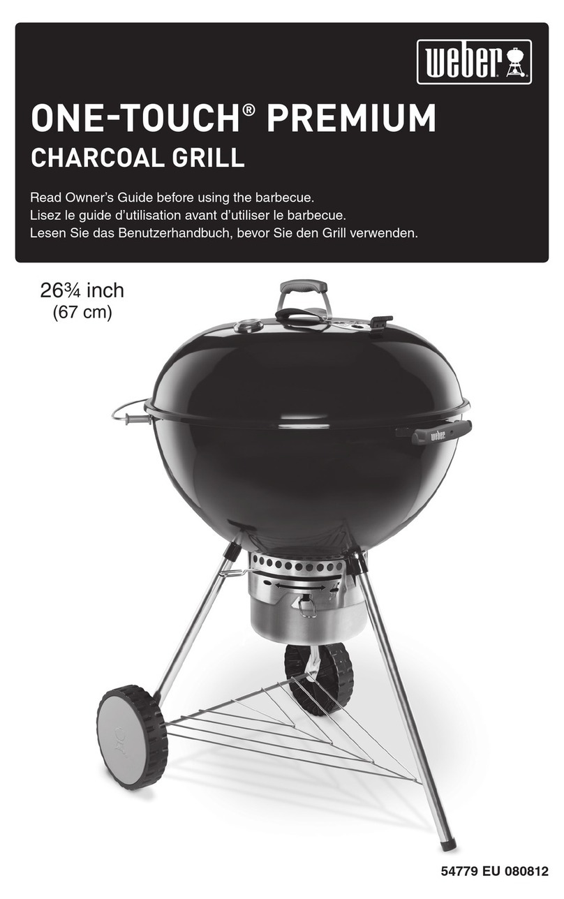 Weber one-touch premium User manual