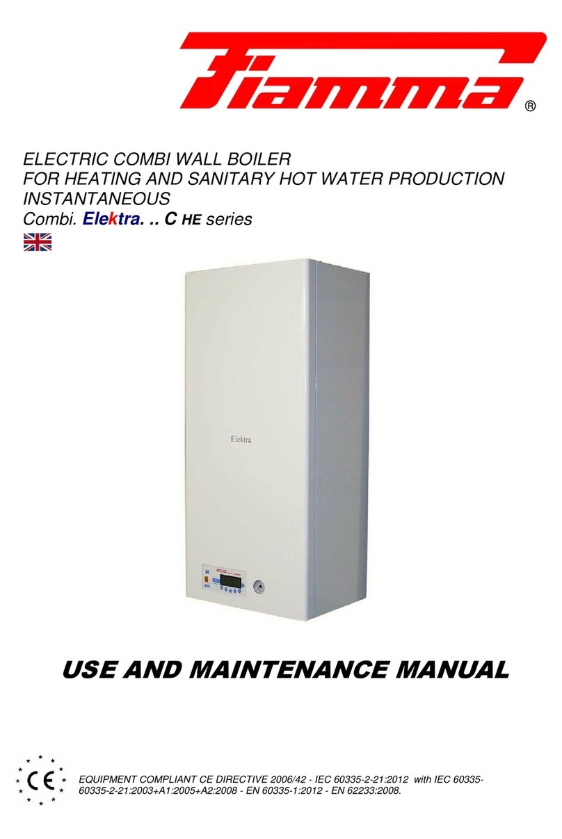 Fiamma Combi series Use and maintenance manual