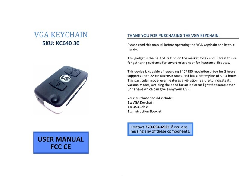 Mini Gadgets KC64030 user manual