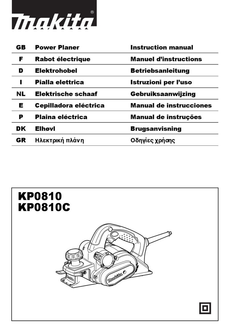 Makita KP0810 instruction manual