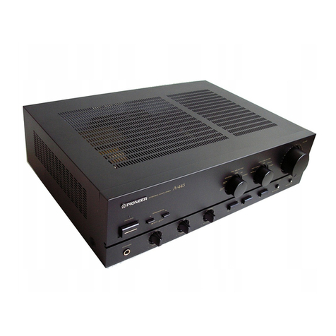 Pioneer A-443 User manual
