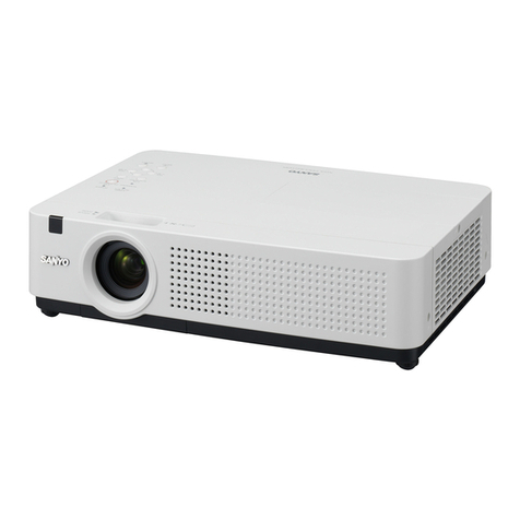 Sanyo PLC-XU4000 User manual Sanyo PLC-XU4000 User manual