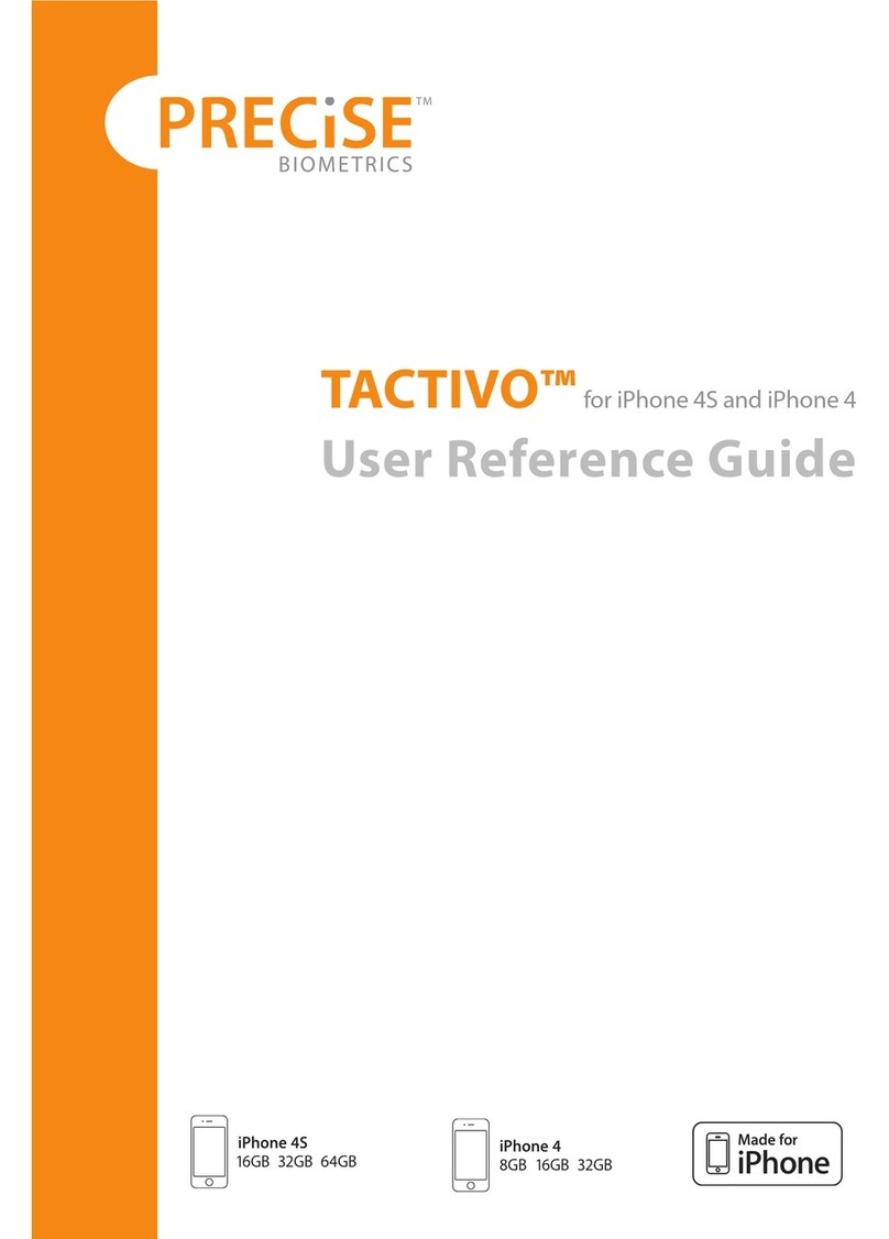 PreCise Biometrics Tactivo Product information sheet