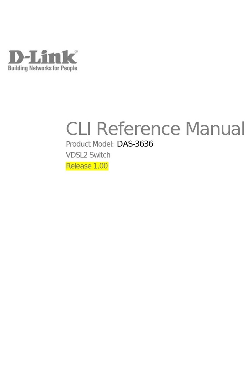 D-Link DAS-3636 User manual D-Link DAS-3636 User manual