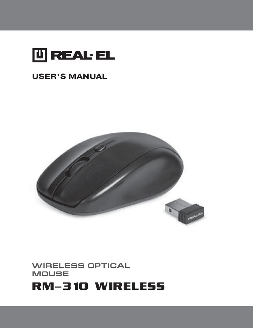 Real-El RM-310 Wireless User manual