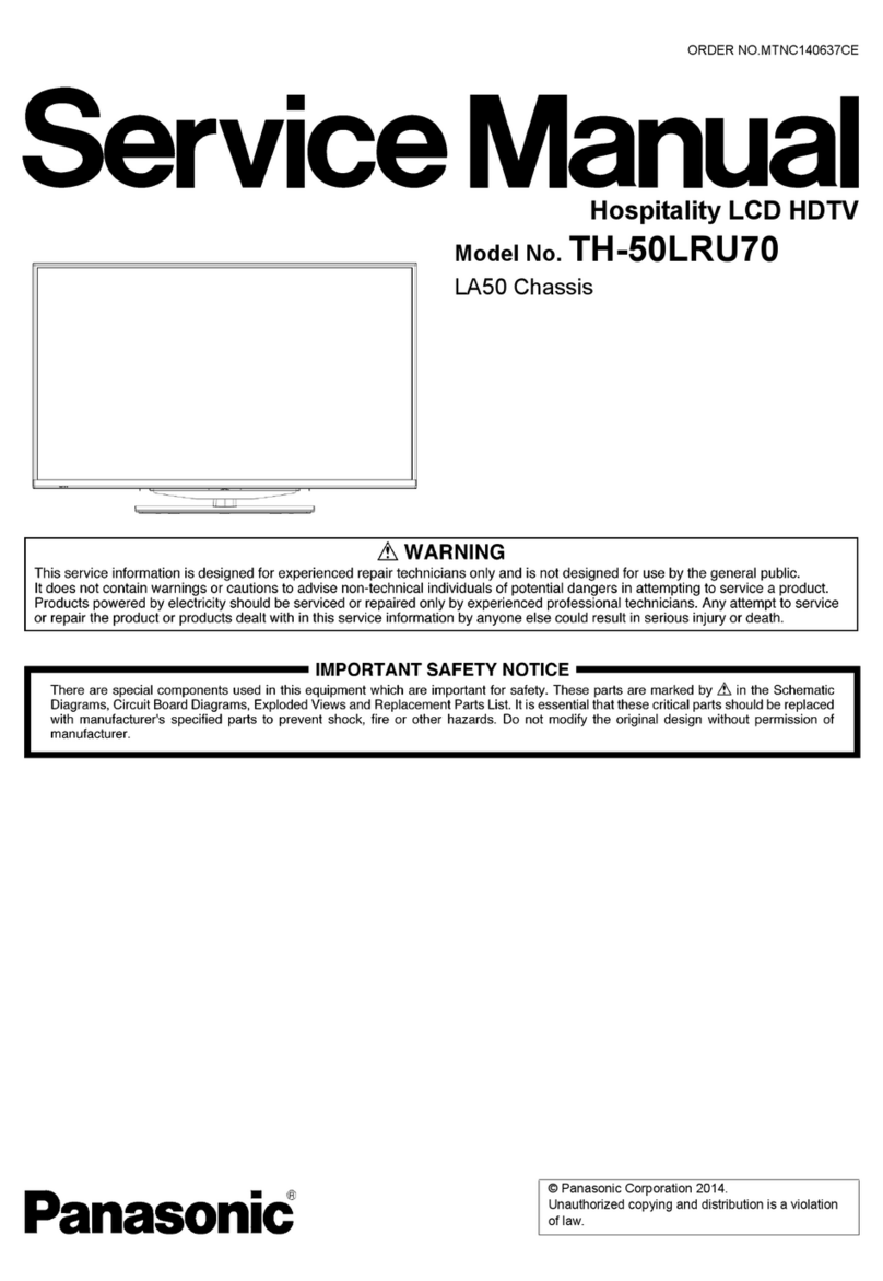 Panasonic TH-50LRU70 User manual