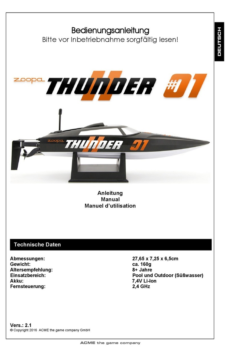 ACME zoopa thunder II 01 User manual