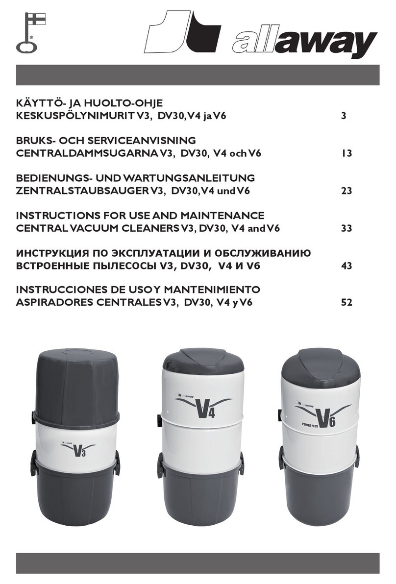Allaway V3 Specification sheet Allaway V3 Specification sheet