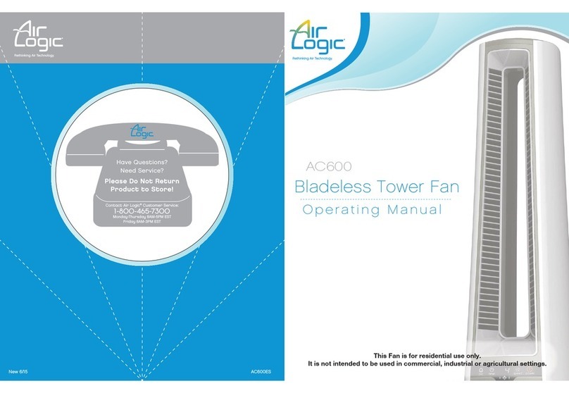 Airlogic AC600 operating manual