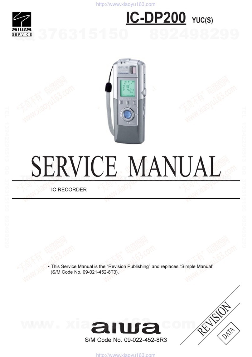 Aiwa IC-DP200 User manual