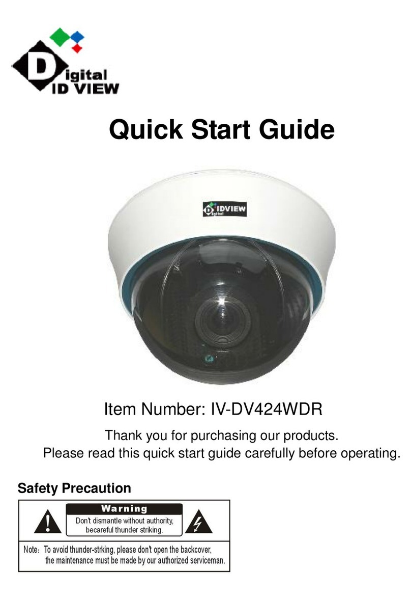 Digital ID View IV-DV424WDR quick start guide