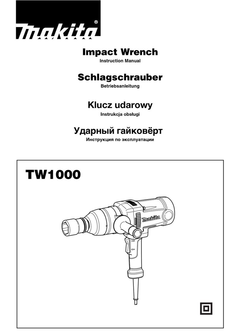 Makita TW1000 User manual
