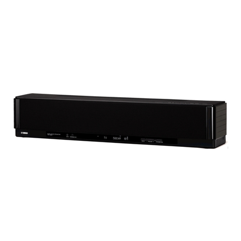 Yamaha Digital Sound Projector YSP-3000 owner's manual