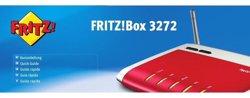 Fritz! Box 3272 quick guide
