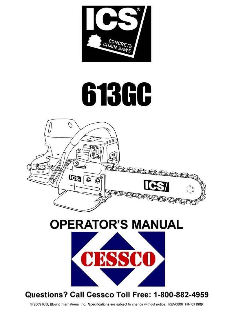 ICS 613GC User manual