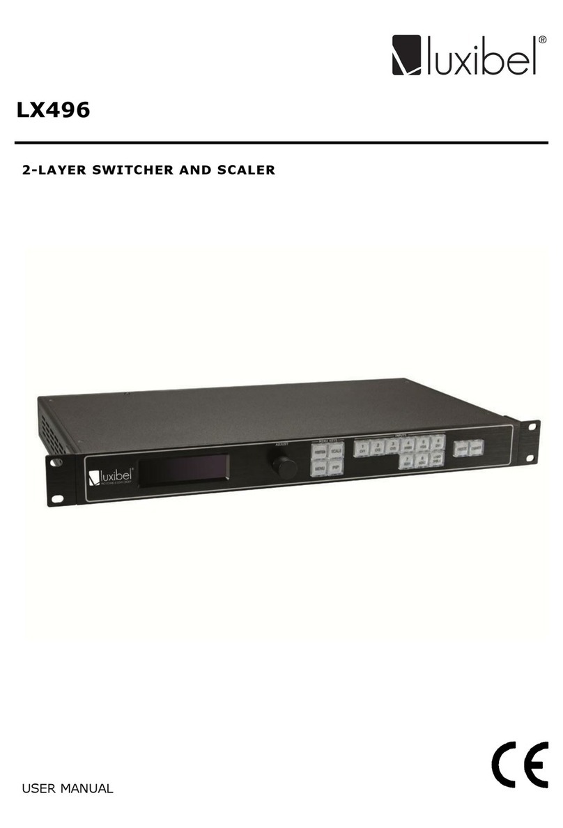 Luxibel LX496 user manual