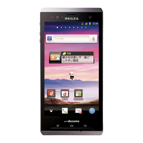 NTT docomo REGZA T-01D User manual
