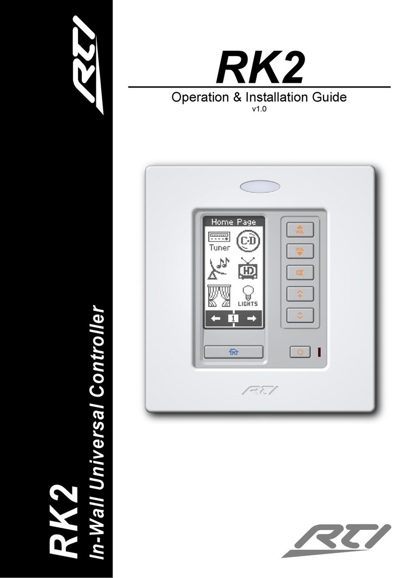 RTI rk2 Quick start guide