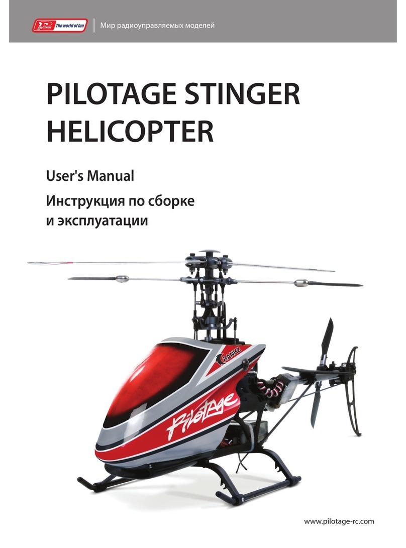 PILOTAGE Stinger 3D 250 user manual