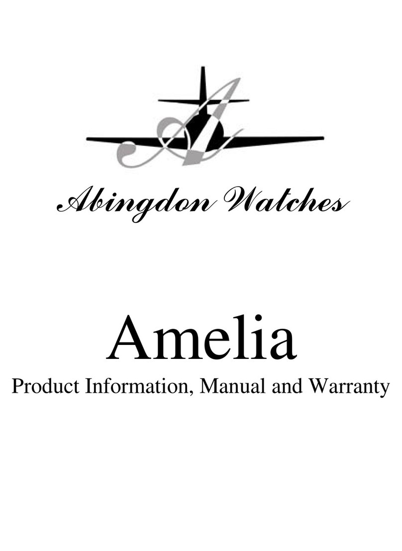 Abingdon Watches Amelia Product information, manual and warranty