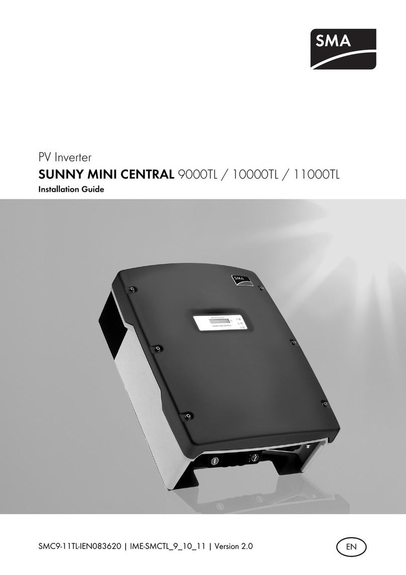 SMA 9000TL User manual SMA 9000TL User manual
