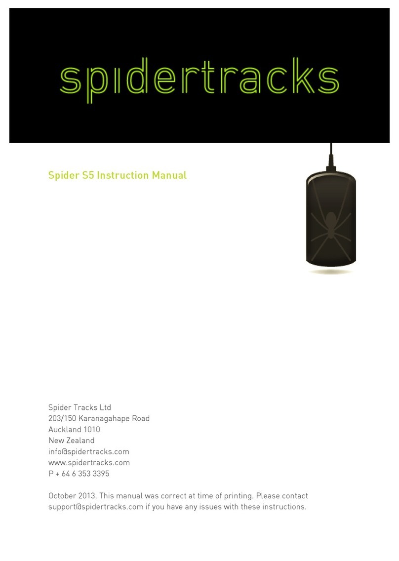 Spidertracks Spider S5 User manual