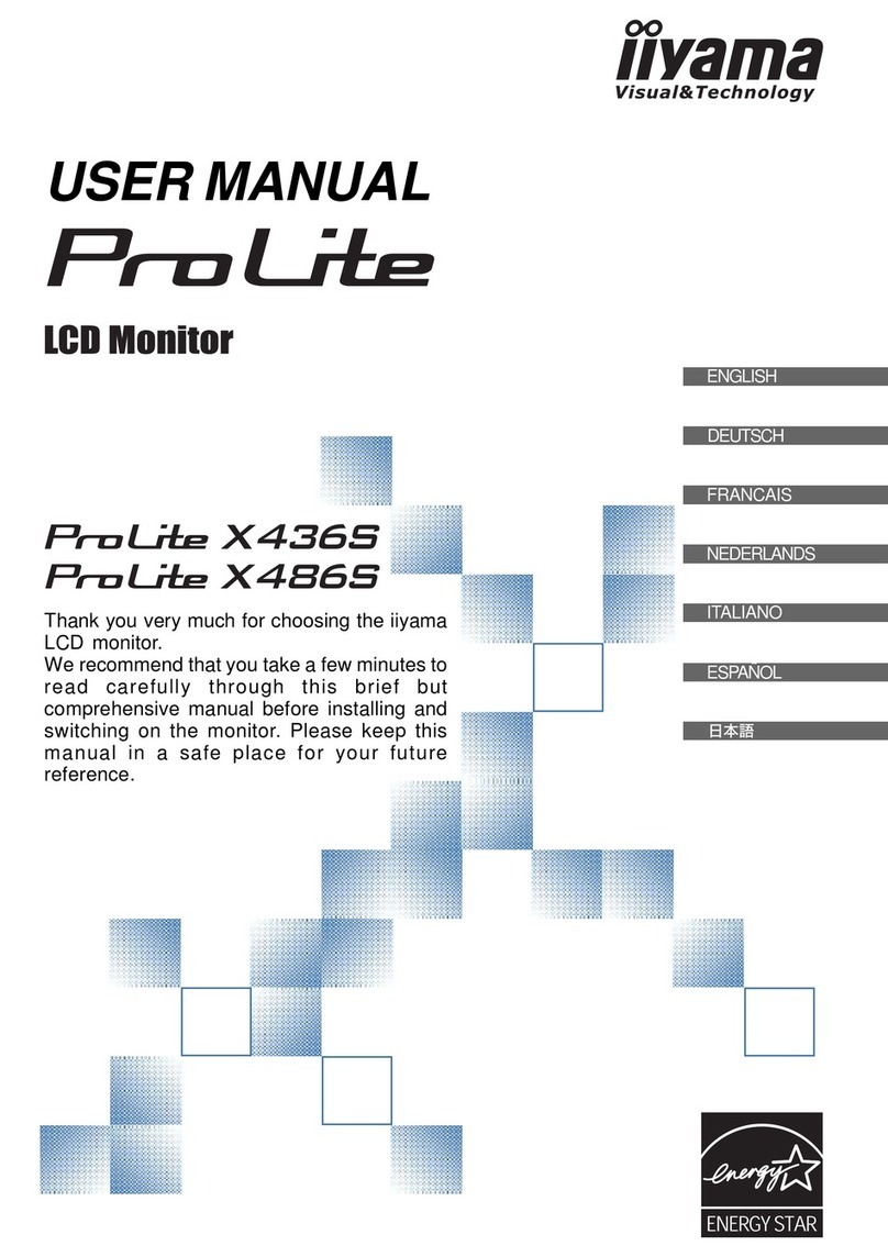 Iiyama ProLite X436S user manual