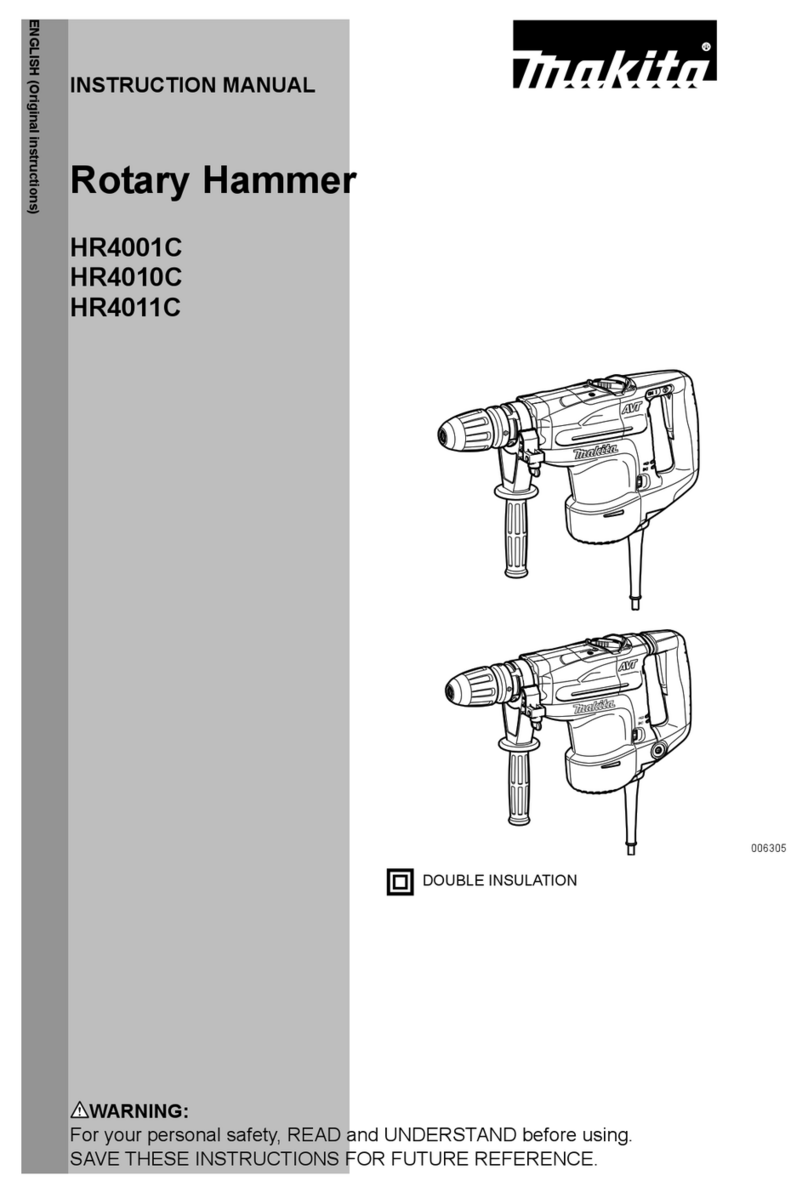Makita HR4001C instruction manual
