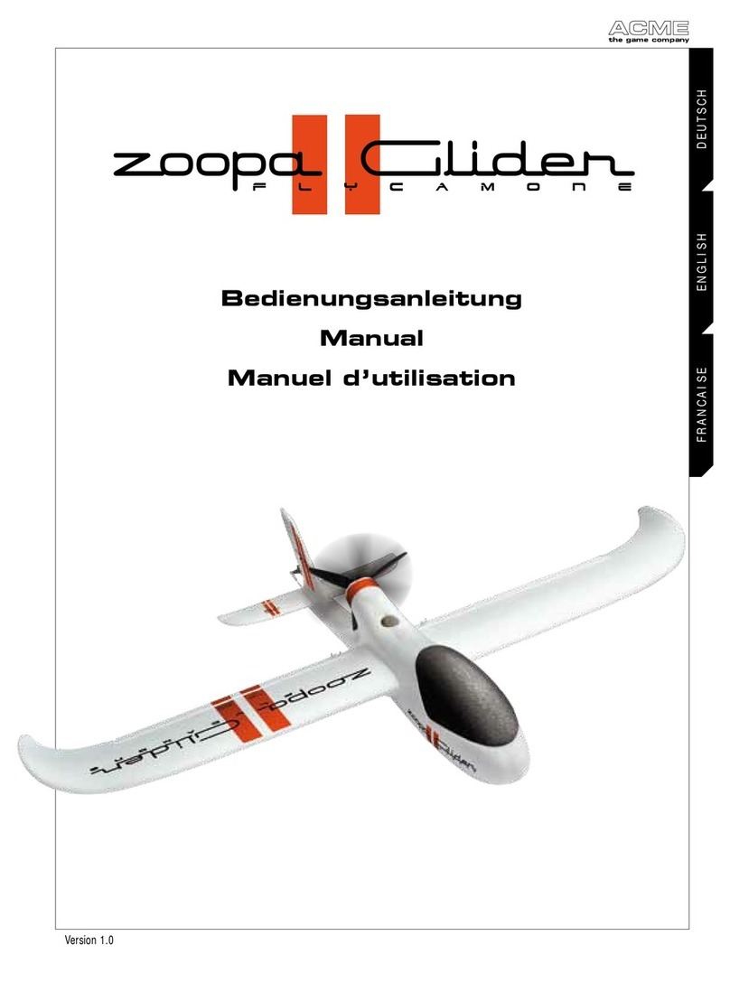 ACME zoopa II glider User manual