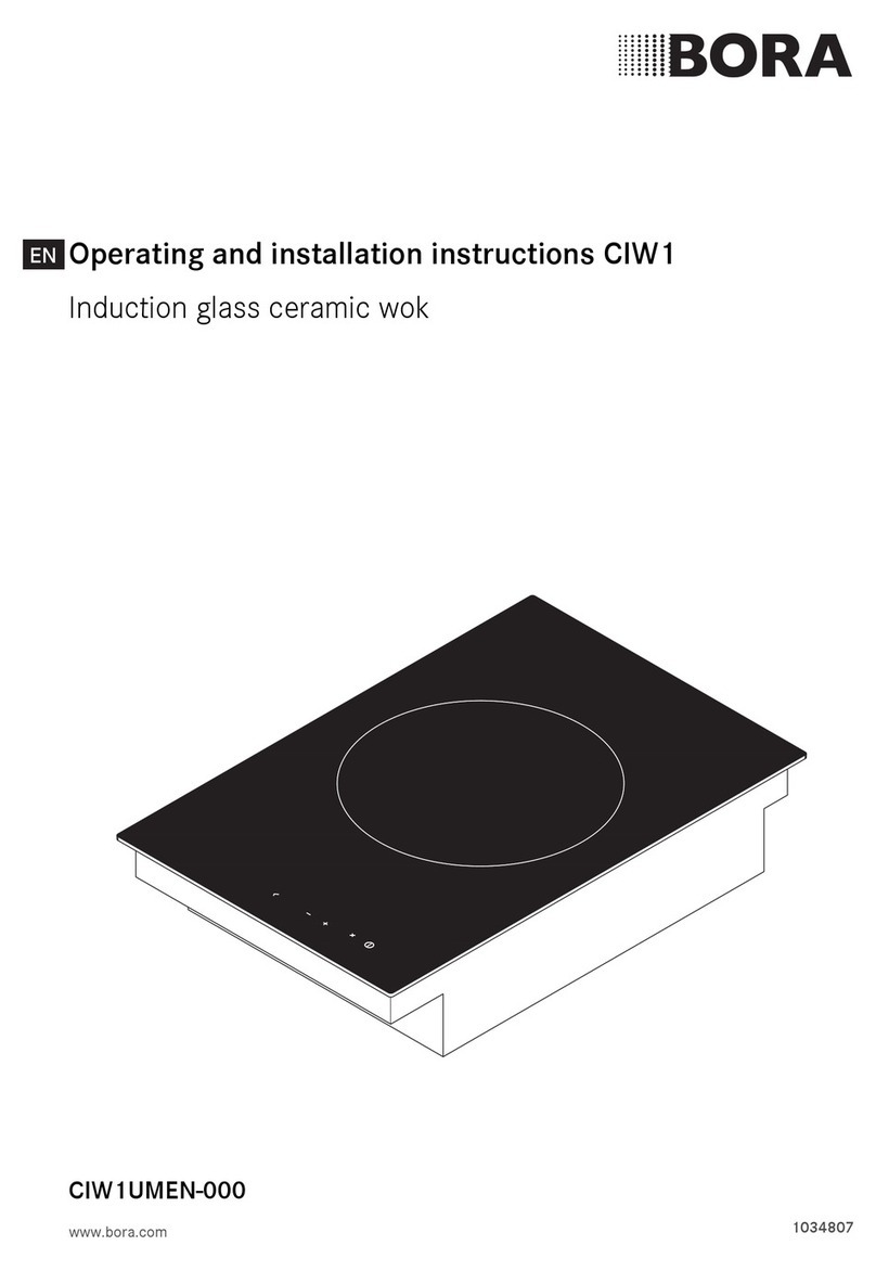 bora CIW1 Operating and installation instructions