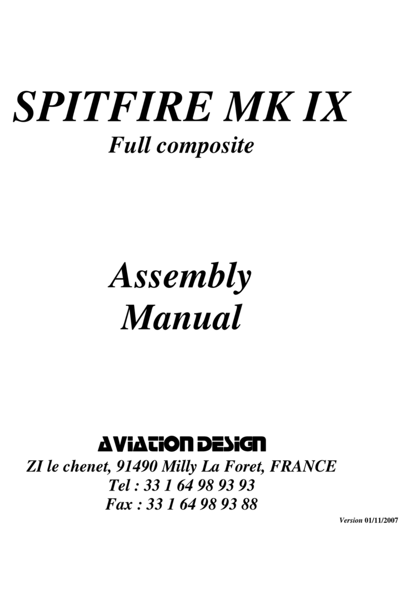 Aviation Design SPITFIRE MK IX Assembly manual Aviation Design SPITFIRE MK IX Assembly manual