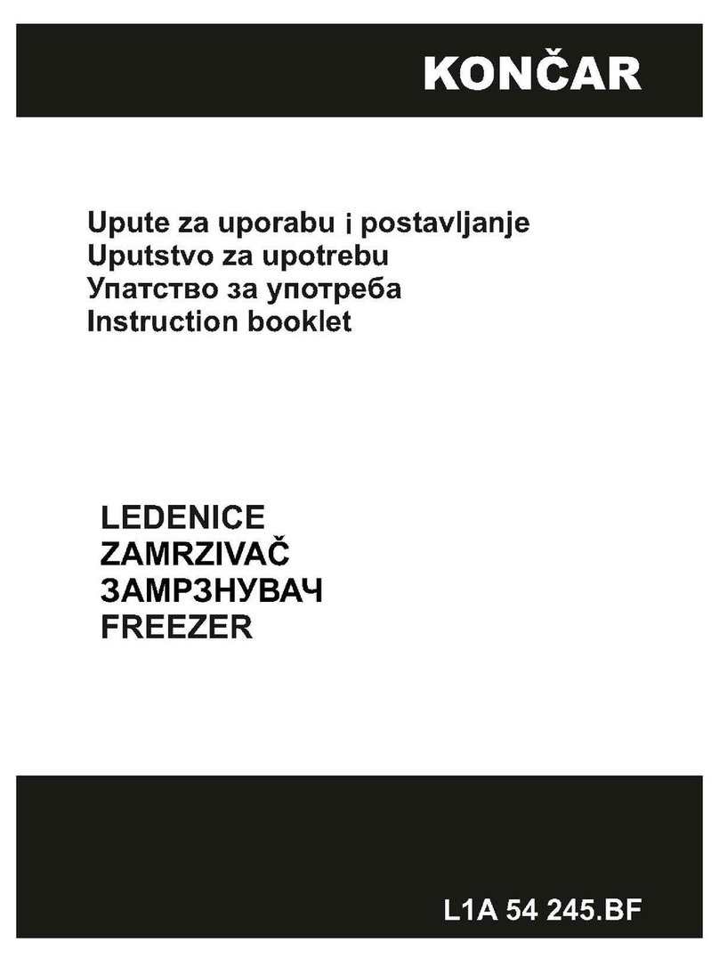 Koncar L1A 54 245.BF Instruction booklet