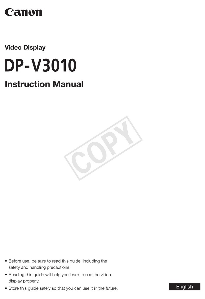 Canon dp-v3010 User manual