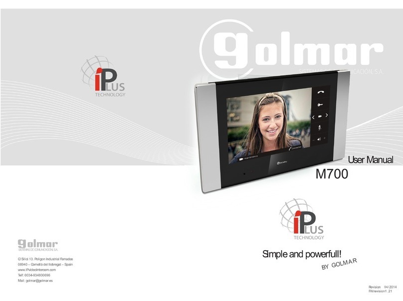 golmar m700 User manual