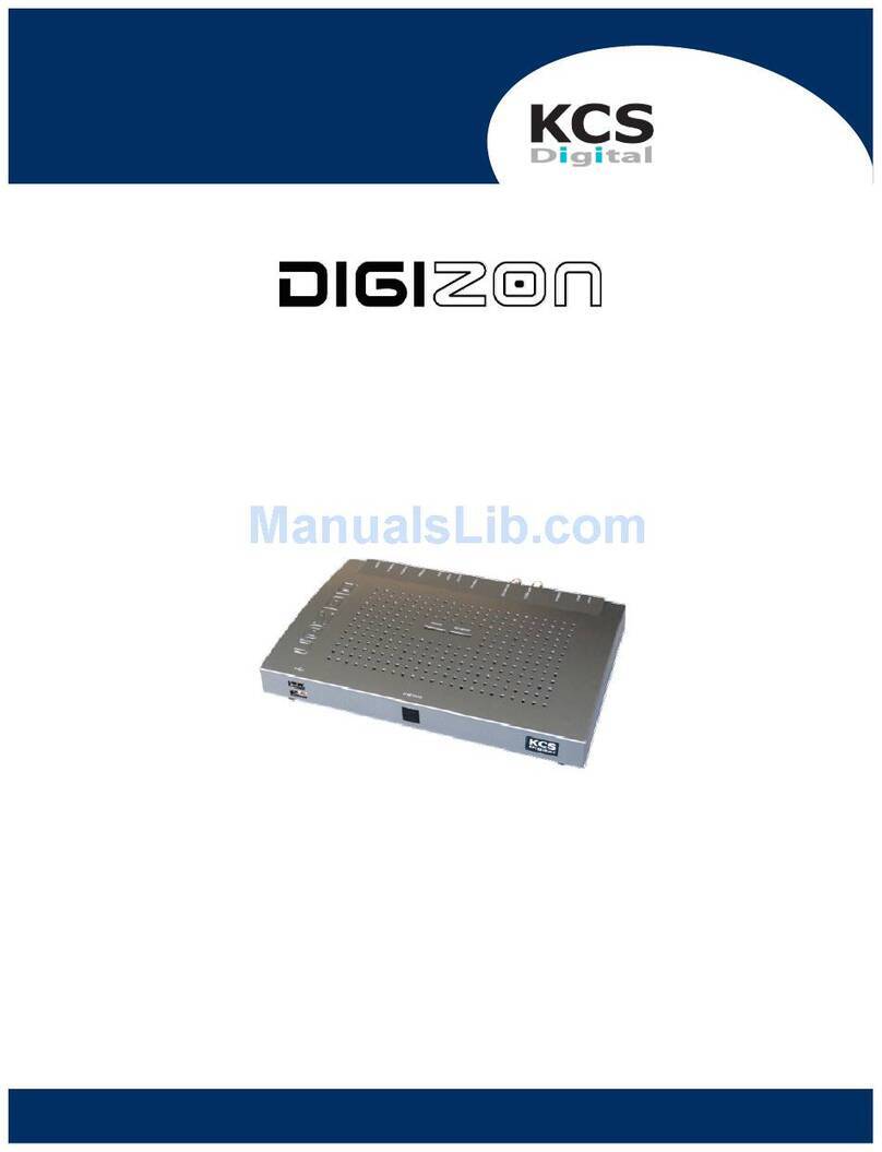 KCS DIGIZON-102A user manual