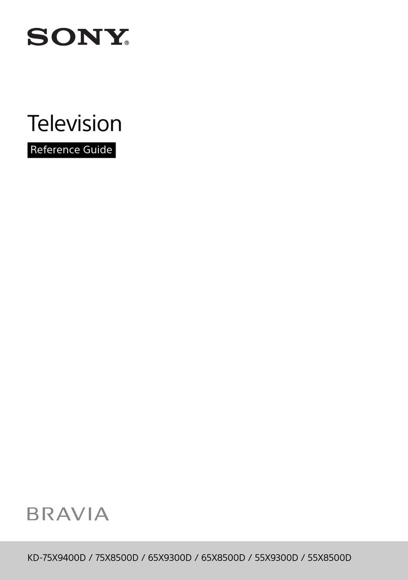 Sony BRAVIA KD-75X9400D User manual