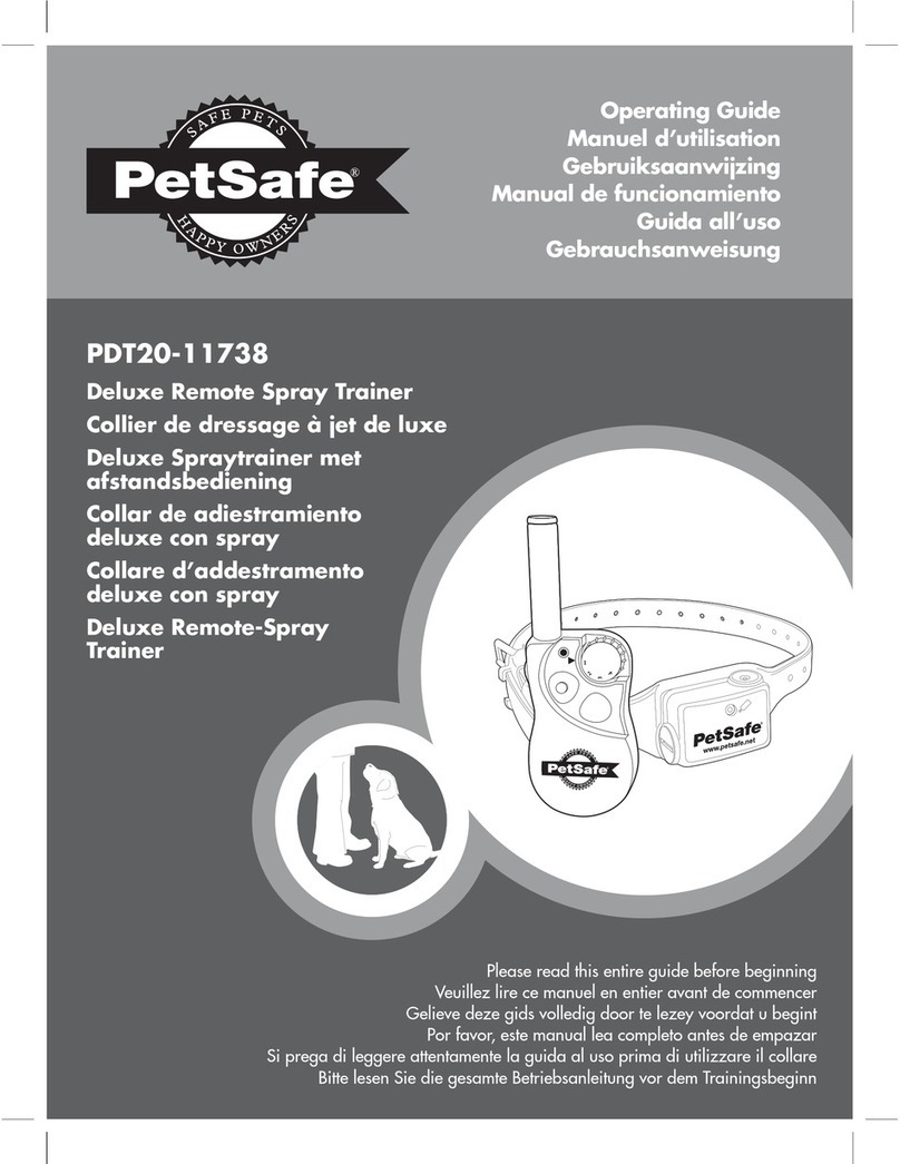 Petsafe PDT20-11738 operating guide