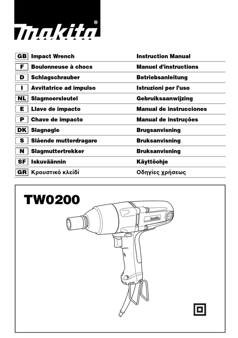 Makita TW0200 User manual