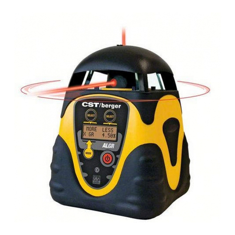 CST/BERGER AL-Series User manual CST/BERGER AL-Series User manual